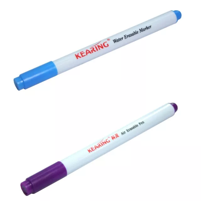 New Vanishing  Air/ Water Erasable Purple Fabric Marker Pen