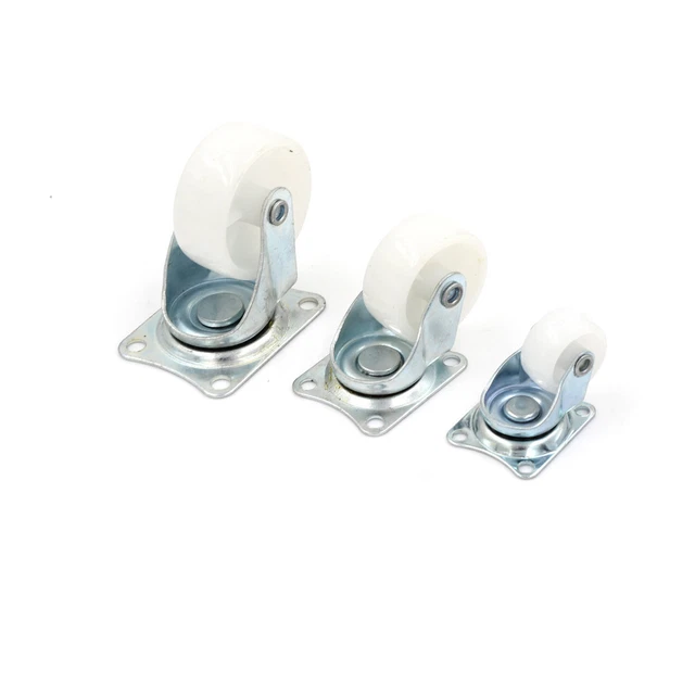 Set ruota mobile rettangolare piastra superiore piastra superiore fissa 4 pz 1""/1,5"" B^H7