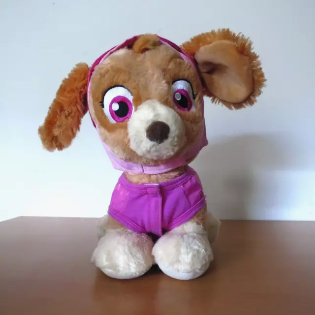 Build A Bear Paw Patrol Skye Dog BAB Plush Soft Toy - Buttons Doesn't Work As Is