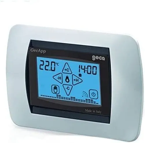Geca 3.529.2385 Thermostat Programmable Écran Tactile Geen Wifi Anthracite 230V