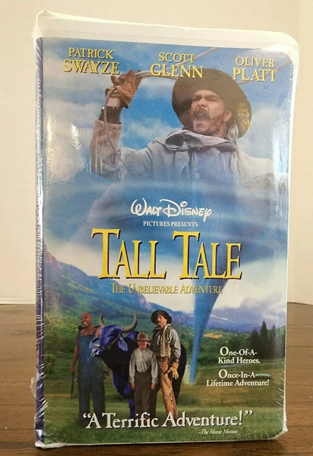 WALT DISNEY TALL TALE THE UNBELIEVABLE ADVENTURE VHS VIDEO 1996 NEW Swayze $10.48 - PicClick AU