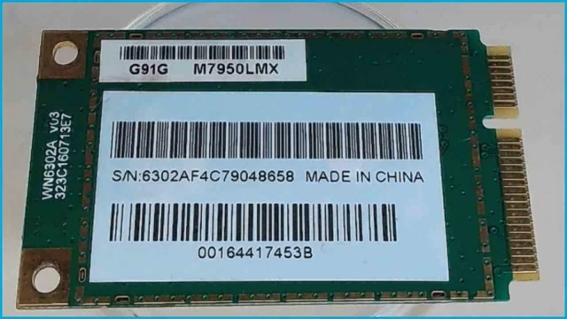 Carte WIFI Interne Pour Fujitsu-Siemens Amilo L1300 – Mini-PCI – Occasion