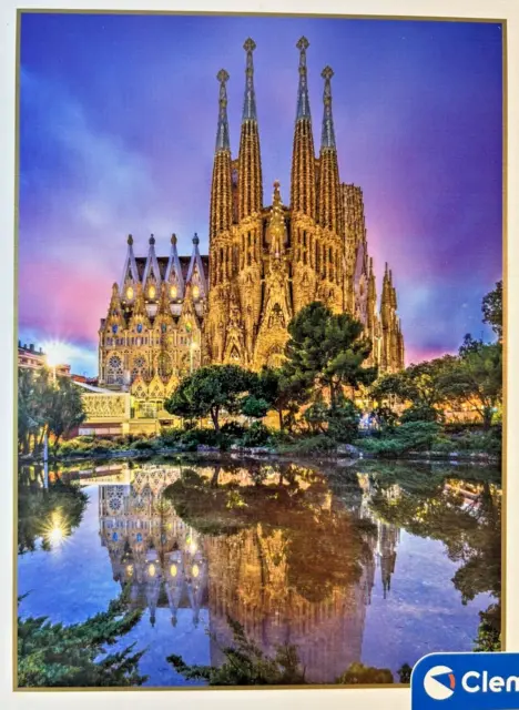 500 Piece Jigsaw Puzzle CLEMENTONI Sagrada Familia New And Sealed
