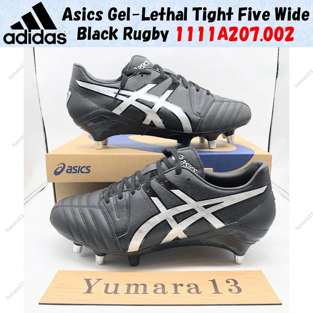 ASICS GEL-LETHAL TIGHT Five L.E Soft Ground Mens Rugby Boots Black