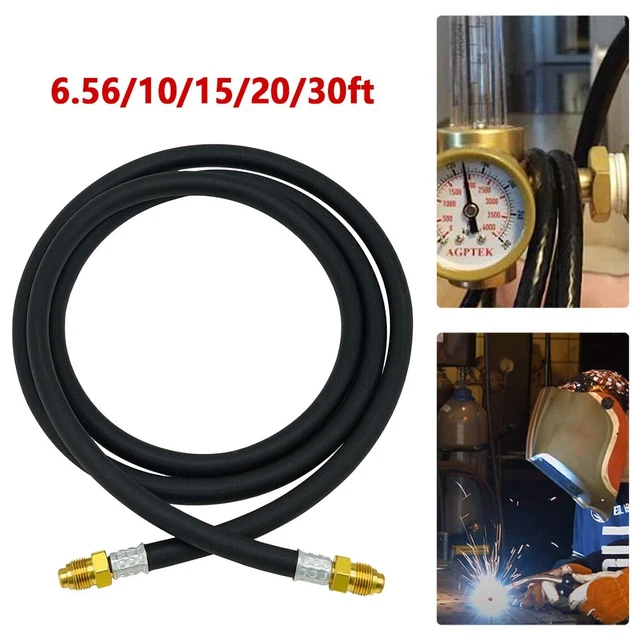 Tubo per gas argon regolatore CO2 adattatore saldatura inerte Mig Tig 5/8 \ UNF 18RH