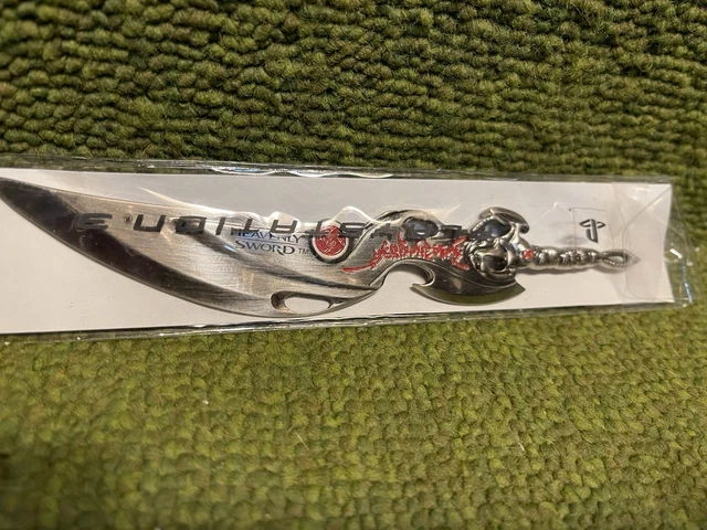 2006 HEAVENLY SWORD (Sony Playstation 3) Metal Letter Opener promo