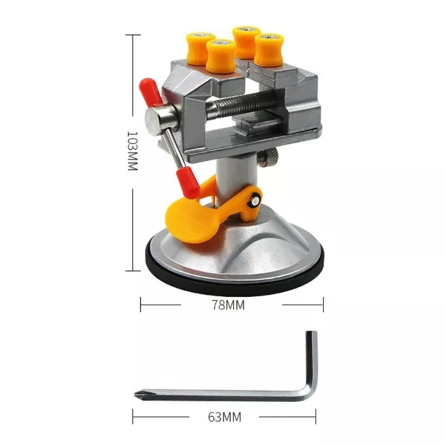 Suction Cup Vise Table Clamp Vice Aluminum Alloy Hot Sale Parts Useful