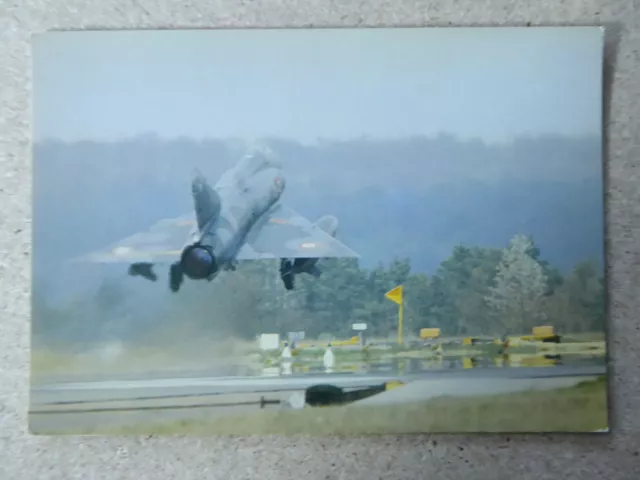 Dassault Mirage Iiie 3 Wing Nancy Air Army Postcard Postcard
