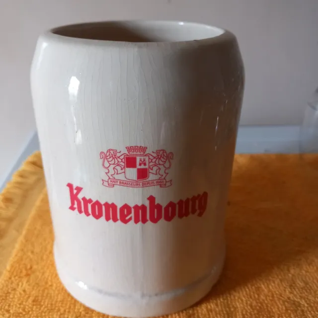 Chope 50cl bière  Brie Kronenbourg