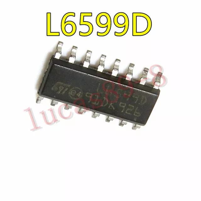 5PCS L6599D L6599 Original High Voltage Resonant Controller ST