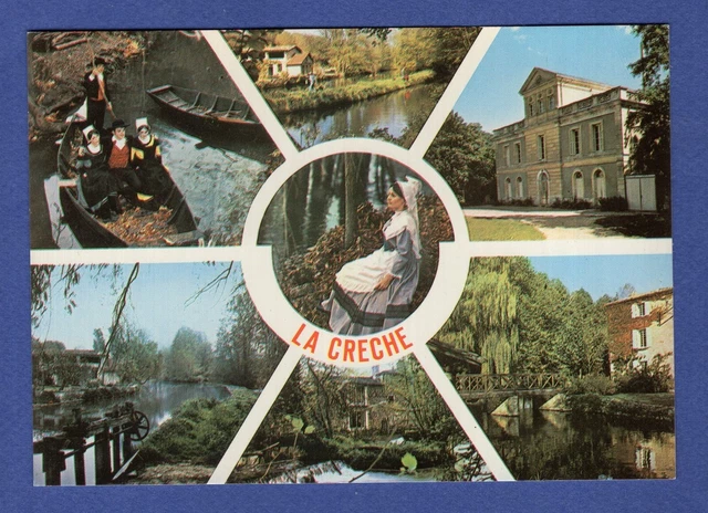 GB * CPA / postcard: La Crèche -> Val de Sèvre ....