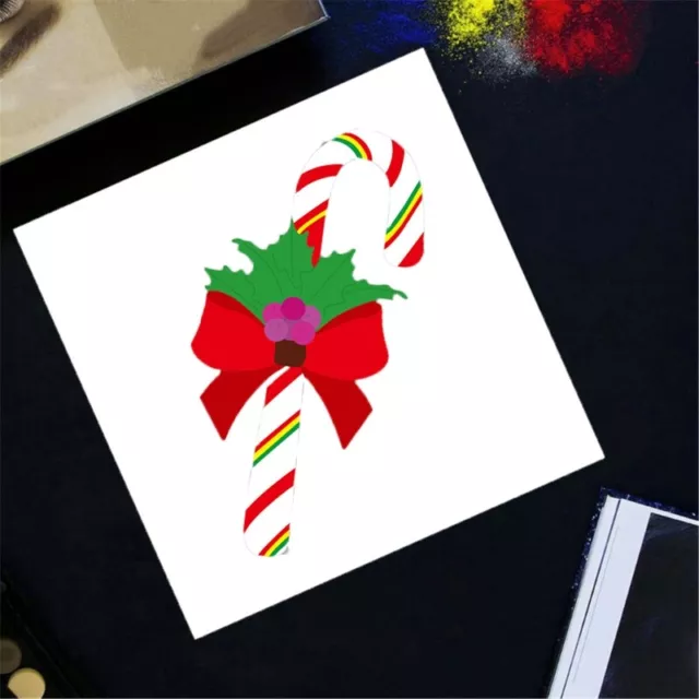 Christmas Cane Embossing Cutting Dies for DIY Scrapbooking Birthday Card Making