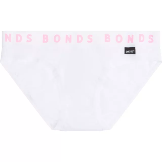 BONDS KIDS GIRLS Underwear 4 Pack Undies Briefs Size 2 3 4 6 8 10