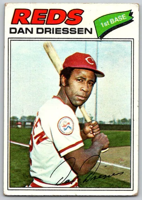 1977 Topps  Dan Driessen  Cincinnati Reds #23