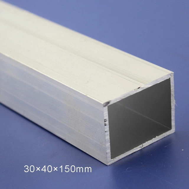 ALUMINIUM SQUARE RECTANGULAR Tube Box Section 30*40*150mm Aluminum
