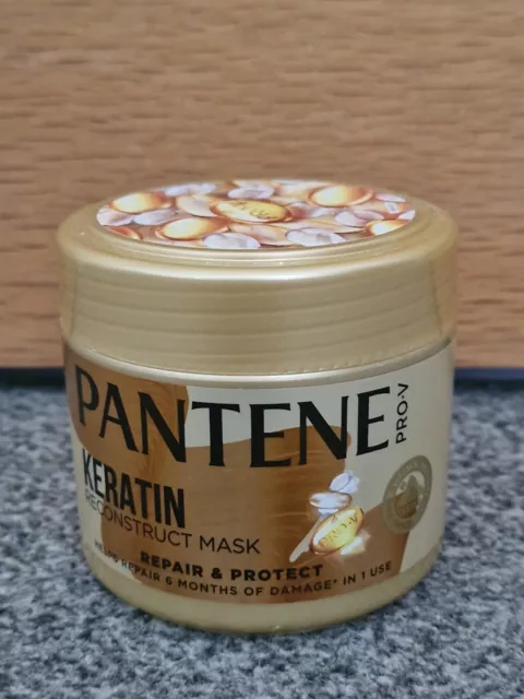 Pantene Pro-V Ker: Riparazione & Pro: Capelli Re: Maschera per capelli danneggiati 300 ml (B48 B.FF)