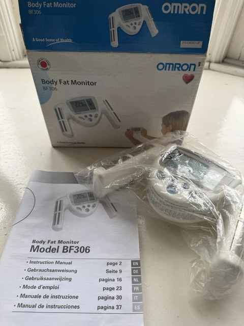OMRON BF306 moniteur de graisse corporelle Manuel