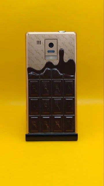 DOCOMO SHARP SH-04D Q-pot. Bitter Choco Phone Rare Collaboration