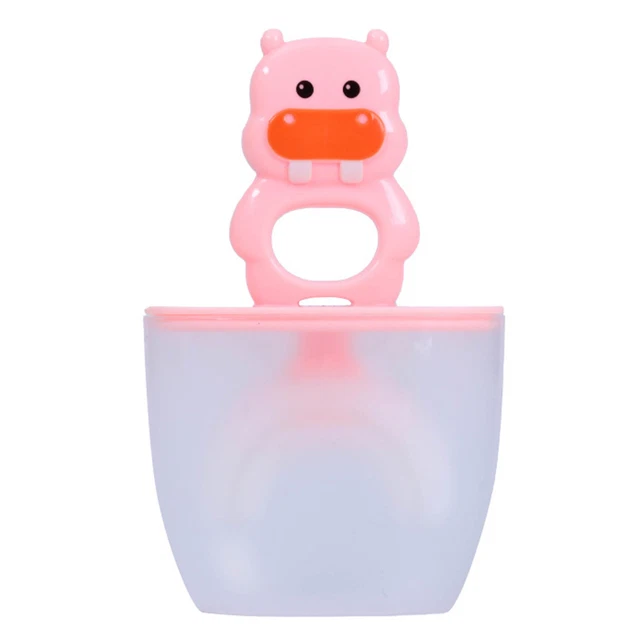 Toddler Toothbrush Cartoon Handle Oral Care Toothbrush Children Teeth Care Brush