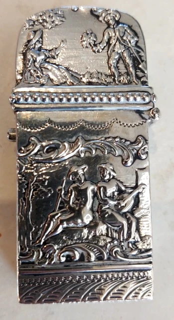 Lot De 2 Bracelets Vintage En Argent Massif - Bijoux Anciens Unisexes