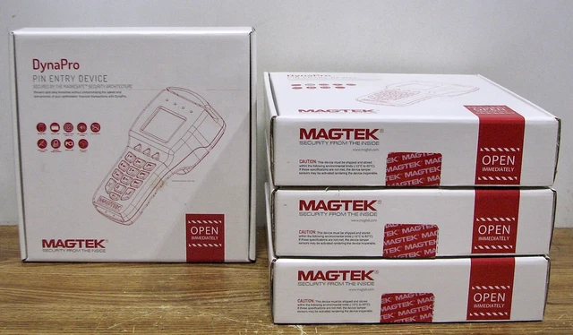 4 - MagTek DynaPro PIN Entry Device/Credit Card Terminals - 30056001 - NEW!