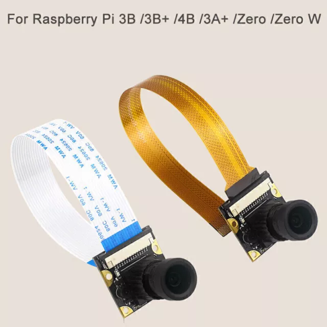 Caméra 5MP 1080P Angle 77° pour Raspberry Pi 4 Modèle B 4B 3B+3B 3A+ Zero Zero W