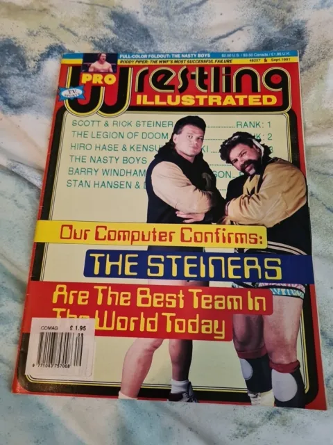 Pro Wrestling Illustrated Magazine September 1991