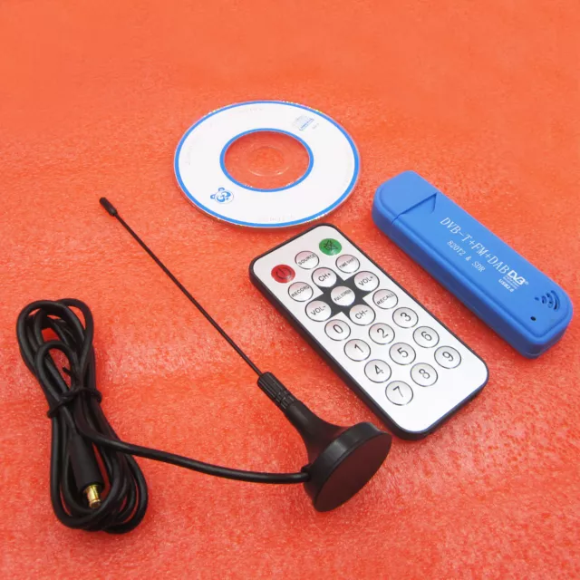 RTL2832U+ R820T2 USB 2.0 Digital DVB-T SDR+DAB+FM HDTV TV Tuner Receiver Stick