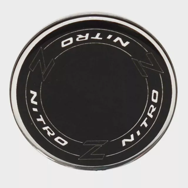 Nitro Boat Steering Wheel Decal 186770 | Raised Logo Emblem Black Sticker