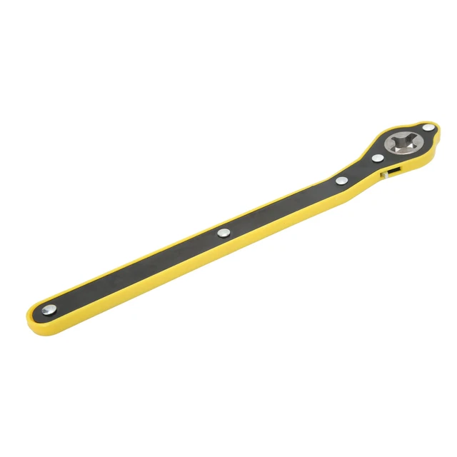 Car Pair 13.4in Car Jack Ratchet Wrench Labor Saving Tire Wheel Lug Wrench