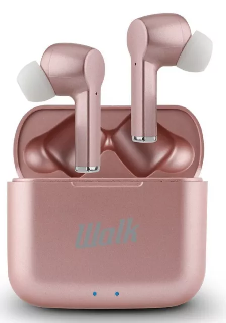 Walk Audio True Wireless Bluetooth Earphones TWS Earbuds With Charging Case