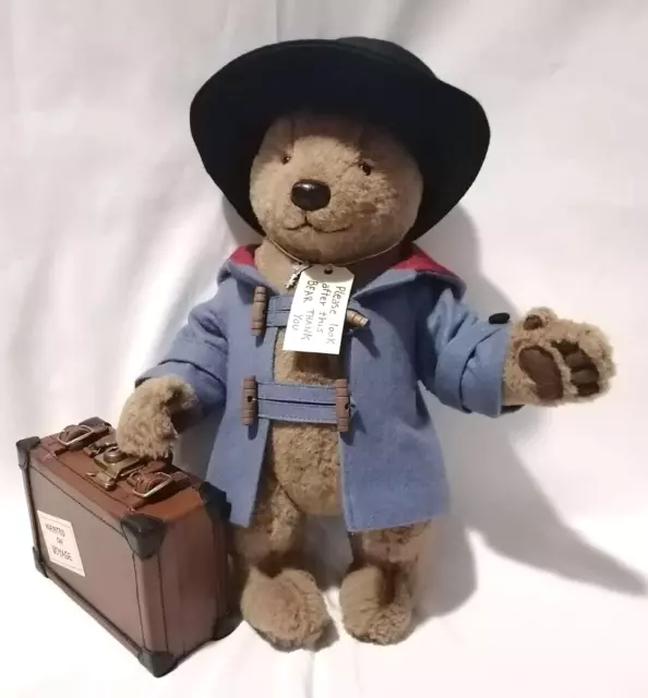 R. John Wright Paddington Teddy bear Limited to 2500 Rare with Box