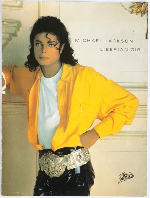 1987 MICHAEL JACKSON 12” – Liberian Girl Maxi-Single, Holland