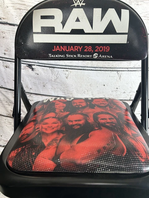 WWE Raw Jan 28 2019 Scottsdale Talking Stick Arena Folding Chair
