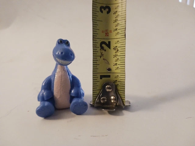 Disney Doc McStuffins Bronty Blue Dinosaur Plastic Figure Figurine Cake Topper