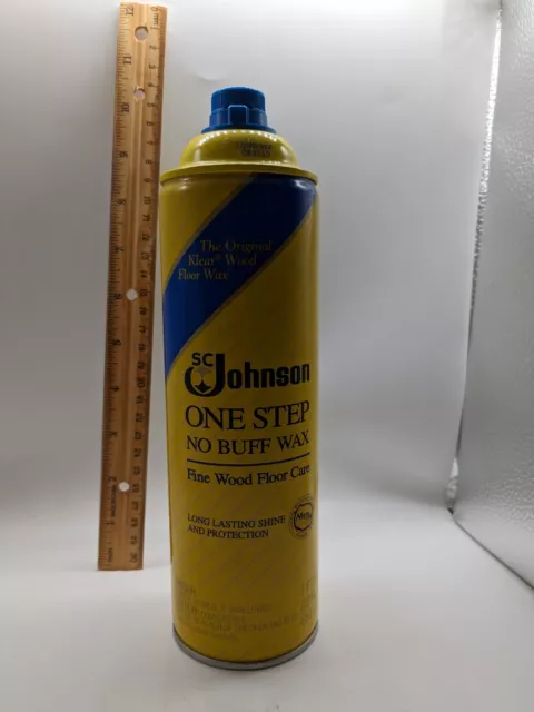 SC Johnson Wood Paste Wax 16 Oz Can Long Lasting Shine for Floors  Discontinued