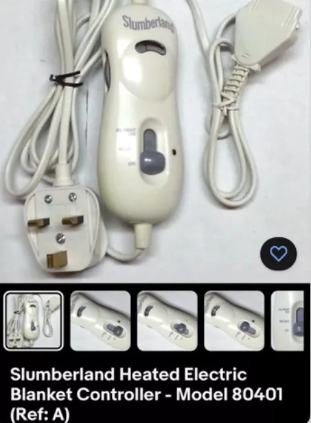 Slumberland electric blanket controller deals