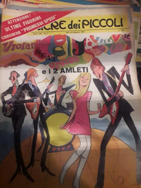 Lotto Di 49 Numeri "Corriere Dei Piccoli" Del 1967