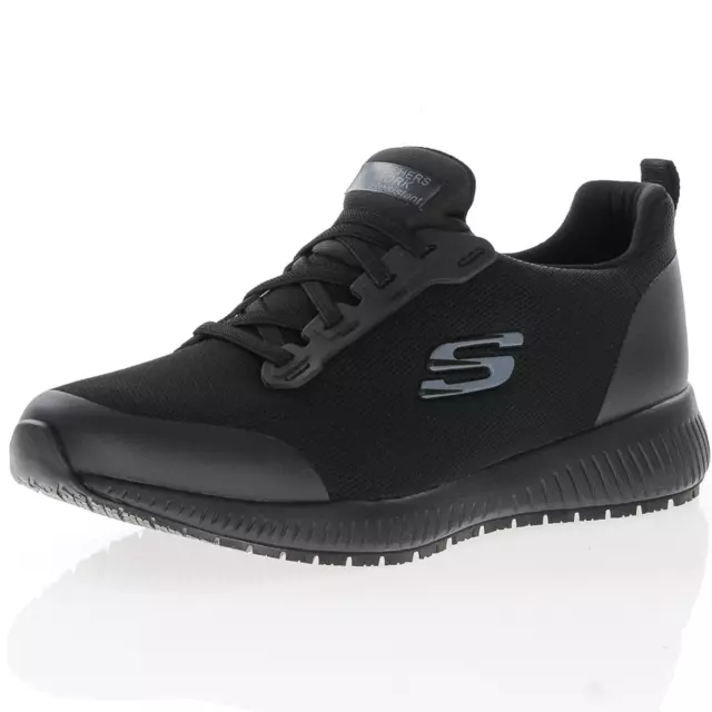 Zapatos de Mujer SKECHERS Squad Sr en Negro - 77222EC / Blk