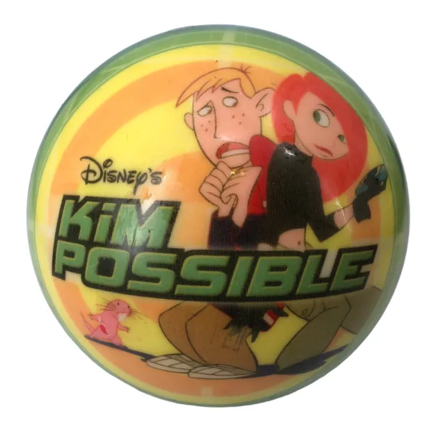 VTG Brunswick Disney Kim Possible Viz-A-Ball Drilled Ten-Pin Bowling Ball 10 lbs
