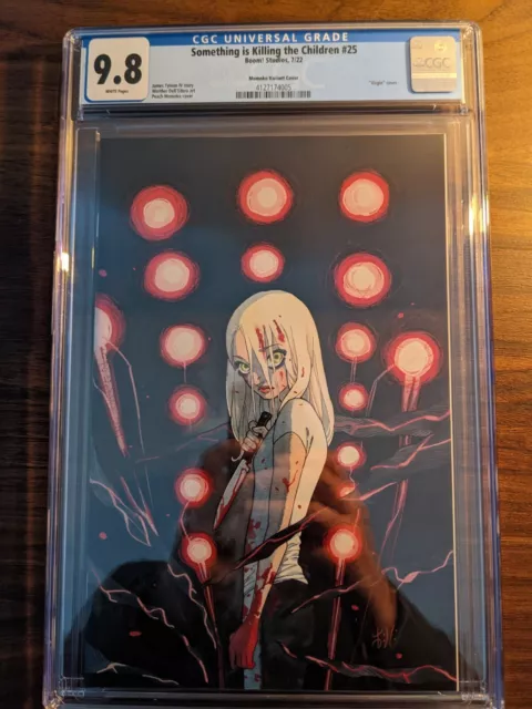 Something is Killing the Children #25 CGC 9.8 Peach Momoko variant 1:25🔥🔑
