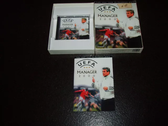 Uefa Manager 2000 Kevin Keegan Grosse Box Enthält Anleitung Und Pc Cd-Rom