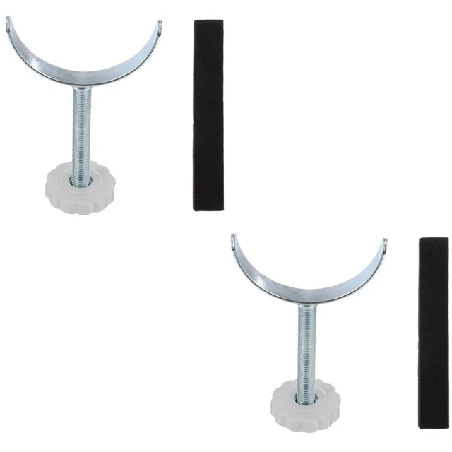 2x Y-Spindeln Für Treppenschutzgitter - M10 Gewinde, Schwarz