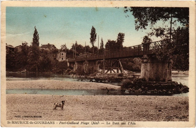 CPA ST.MAURICE DE Gourdans Le Pont, Port-Galland Plage FRANCE (1334514 ...