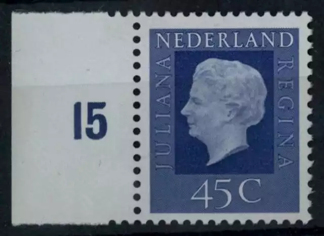 Netherlands 1969-80 SG#1072, 45c Queen Juliana Definitive MNH #E88248
