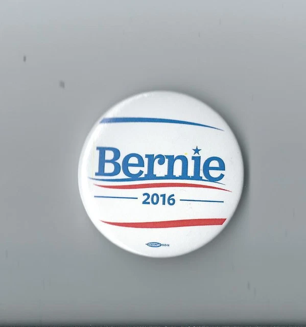 Bernie Sanders 2016 Campaign Button Democrat COLLECTOR ITEM LOOK!