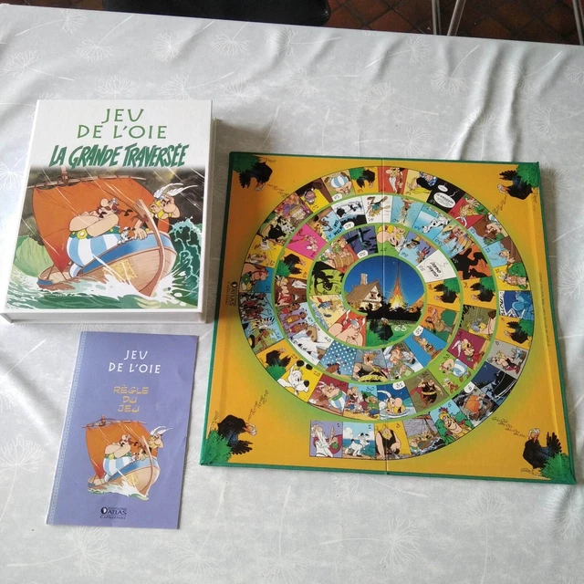 Jeu De Société Atlas Astérix Et Obélix - Jeu De L'oie Par Hasbro, Occasion Multicolore