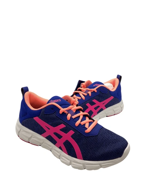 asics blue and pink