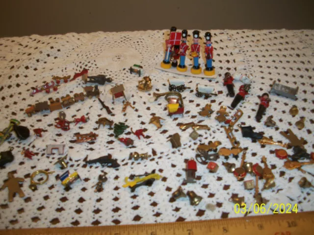 Vintage Large Lot of Gumball Machine Cracker Jack Toy Prizes Charms Premium