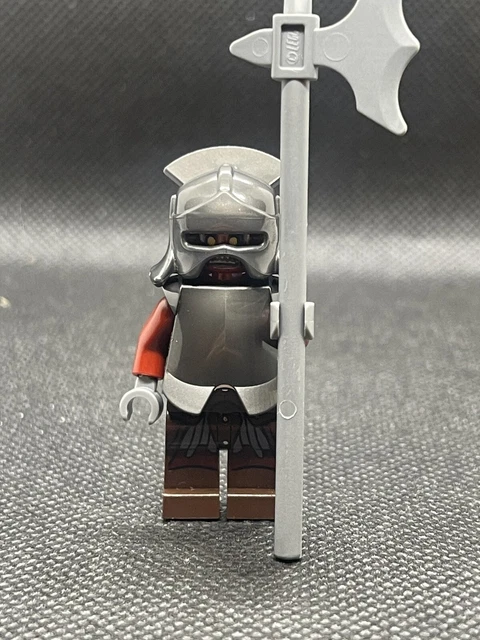 LEGO HOBBIT LORD of the Rings Minifigure Uruk-hai lor008 9471 9474 £9. ...